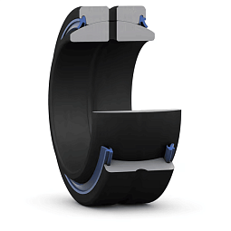 Радиальный сферический подшипник скольжения стандартной конструкции с уплотнением