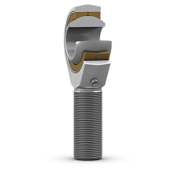 Наконечник с подшипником сталь/бронза с внешней резьбой
