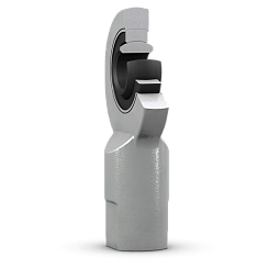 Наконечник с подшипником из стали с хвостовиком с внутренней резьбой